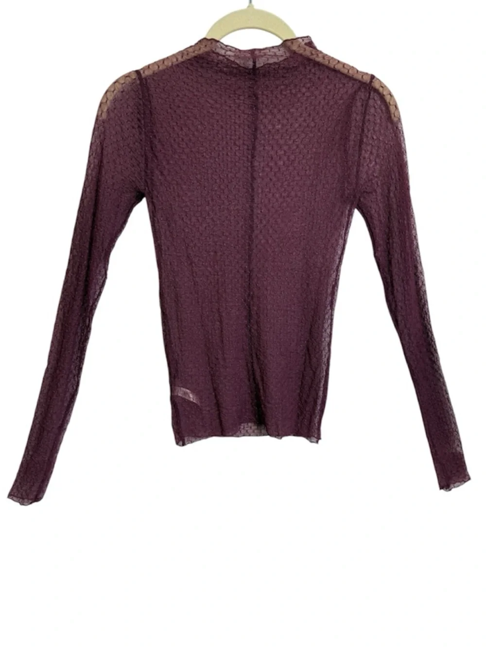Free People Minding‎ My Own Business Mesh Top, Size XSMALL